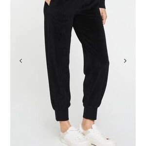 Another Love Women’s Black Velour Joggers